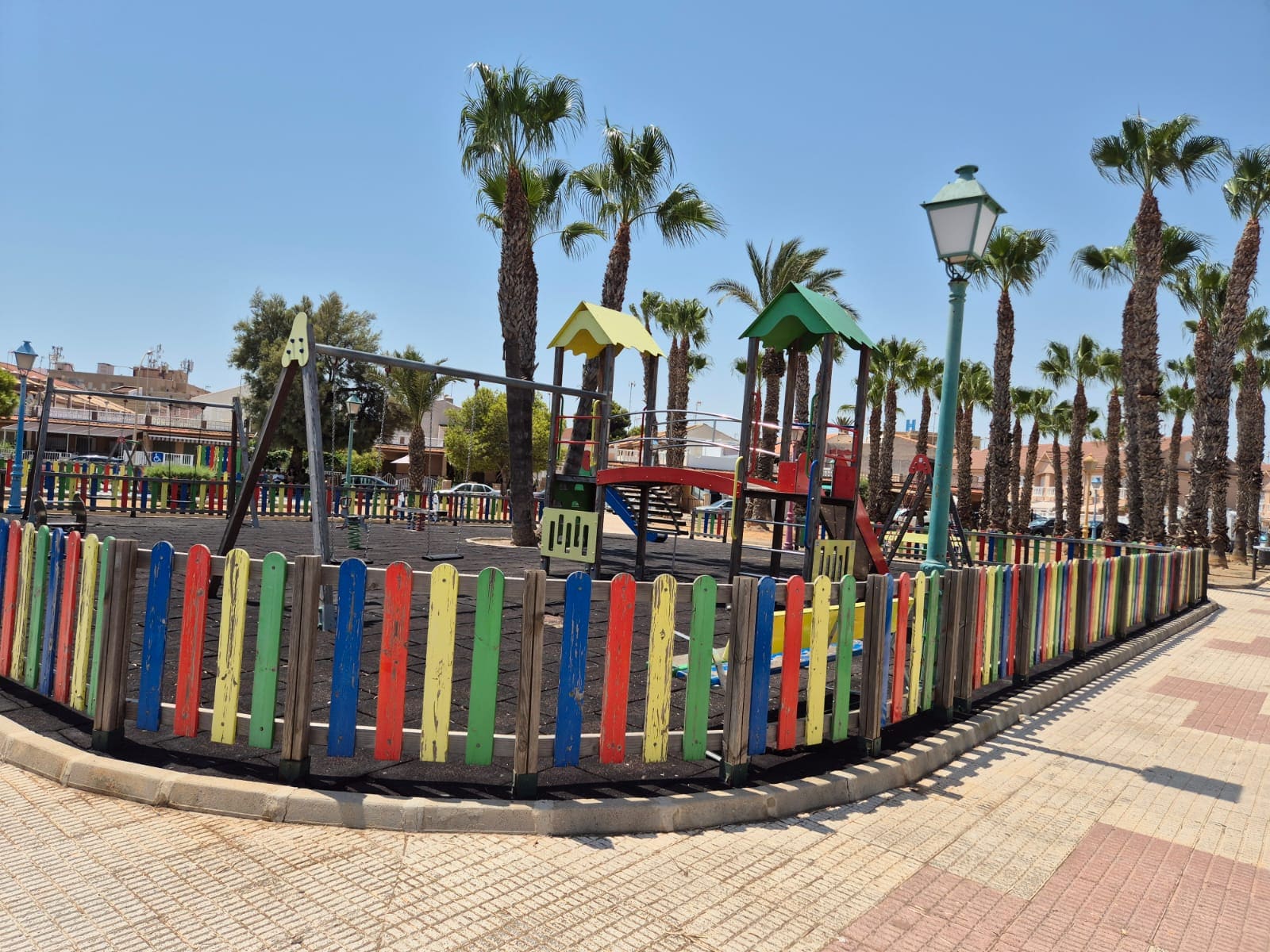 El Mar Menor con niños