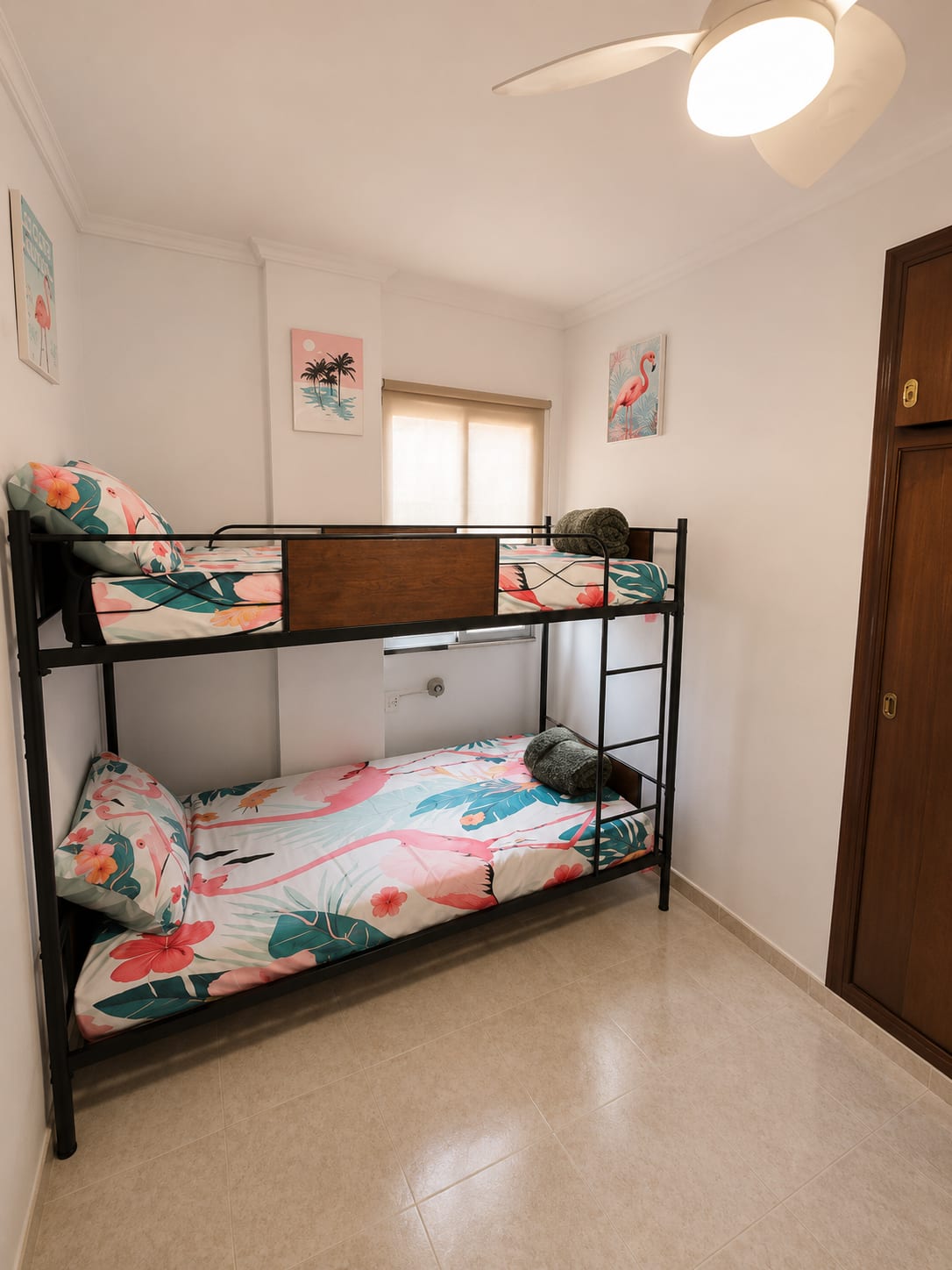 Kinderzimmer der Casa Flamingo mit Etagenbett